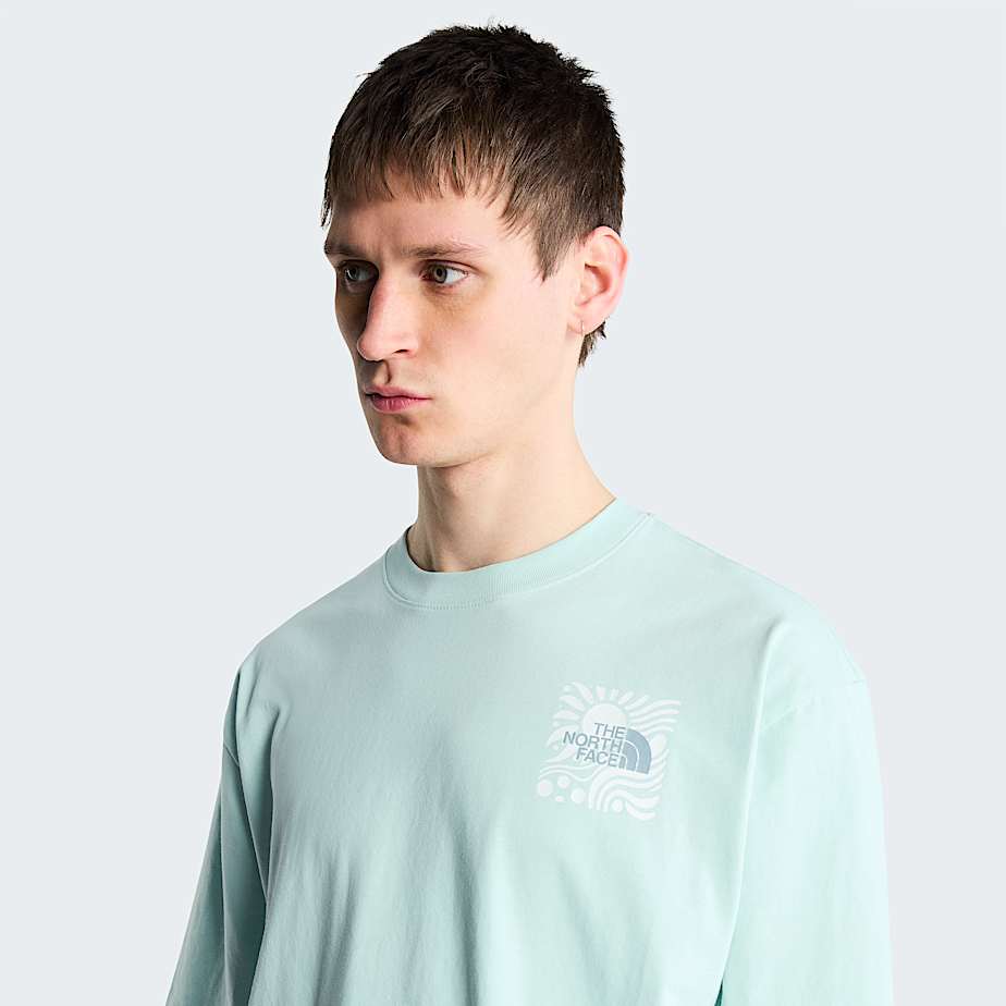 Uniseks Sun Oversized Graphic TShirt TNF ALT6