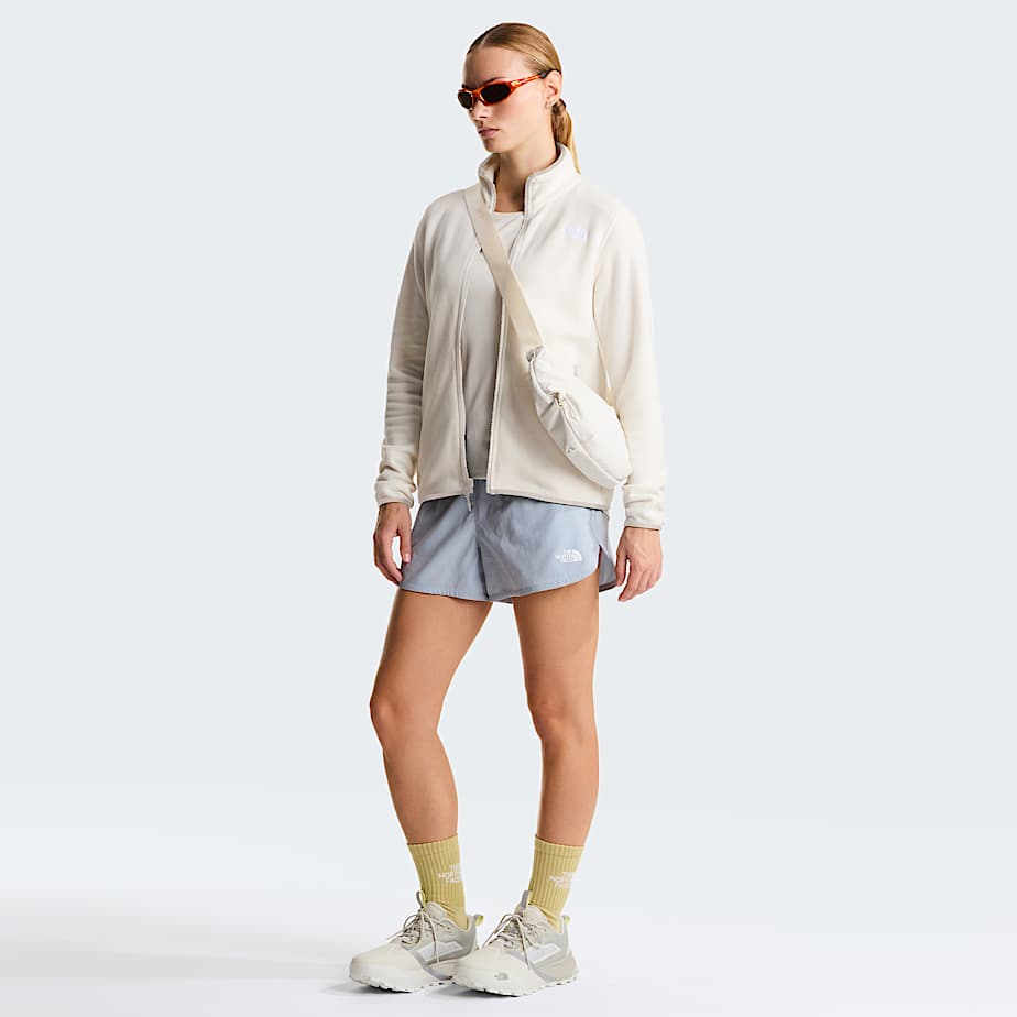 Womens Glacier Fleece TNF White Dune ALT1