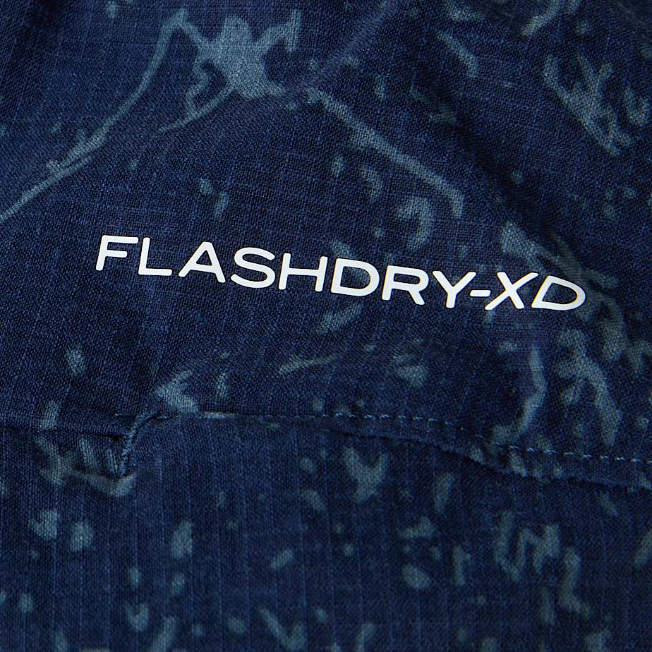 Mens Class V Pathfinder 7 Printed PullOn Shorts TNF Summit Navy Rock Texture Print ALT18