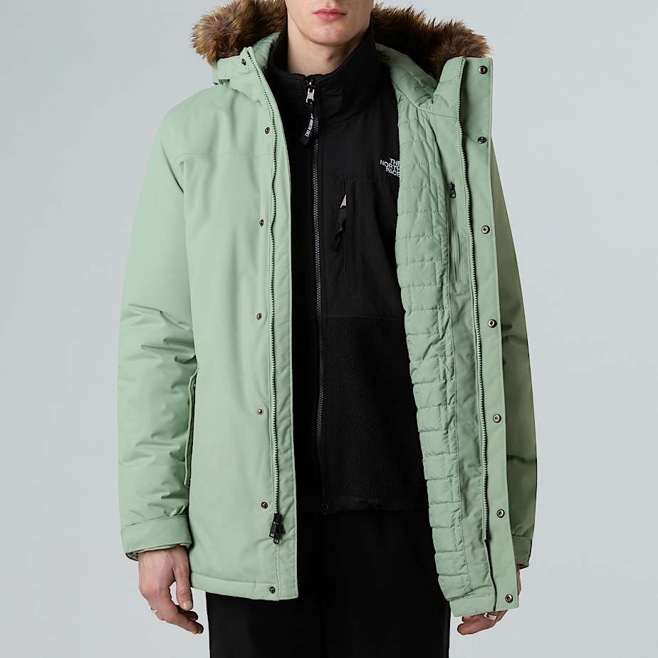 Mens Recycled Zaneck Jacket TNF Slate Moss ALT11