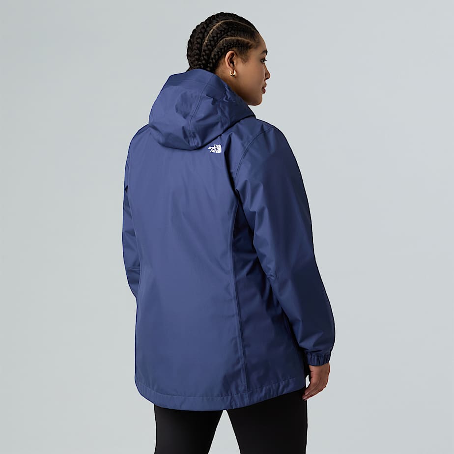 Womens Plus Size Quest Jacket TNF Lunar Blue ALT6