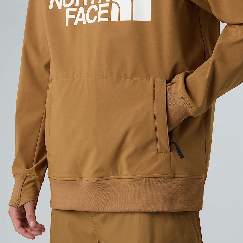 Sweat  capuche Tekno Logo pour homme TNF Utility Brown ALT8