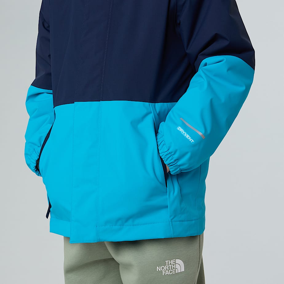 Antora warme Regenjacke fr Kinder TNF Summit NavyMeridian Blue ALT12