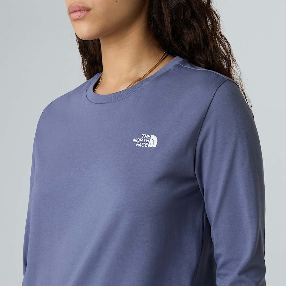 Womens LongSleeve Simple Dome TShirt TNF ALT7