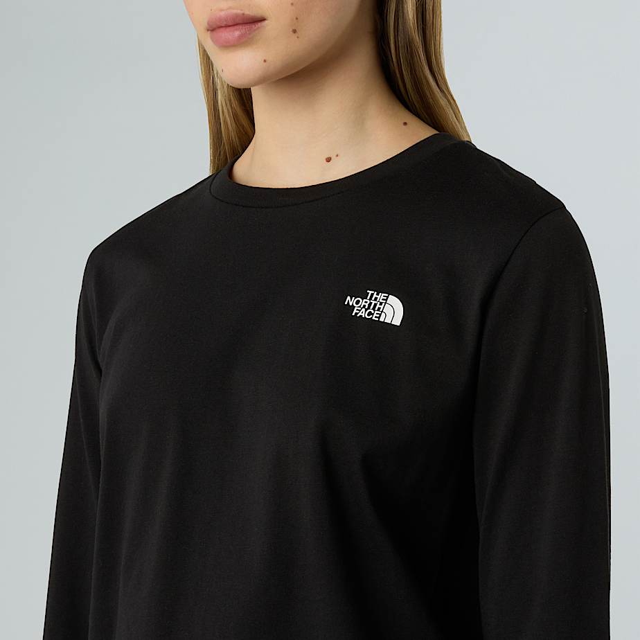 Womens LongSleeve Simple Dome TShirt TNF ALT7
