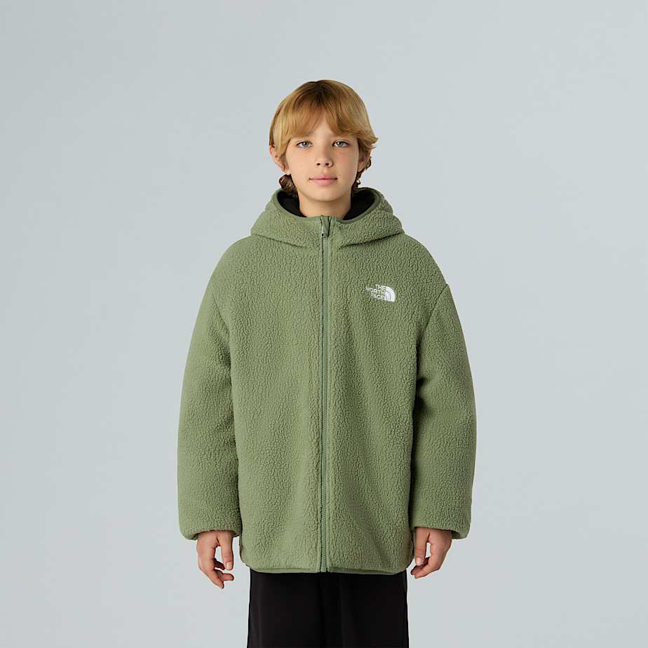 Boys Reversible Shasta FullZip Hooded Jacket TNF ALT5