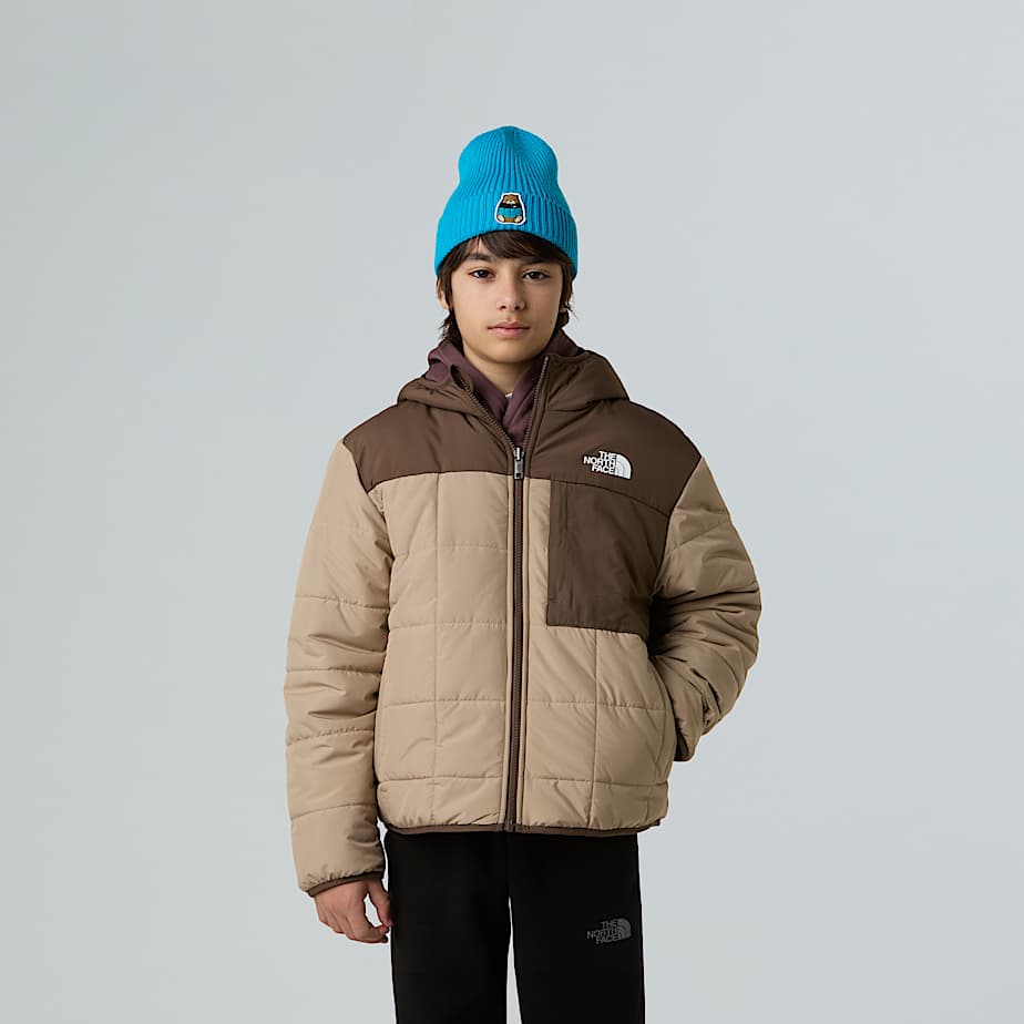 Shasta Wendejacke mit durchgehendem RV und Kapuze fr Jungen TNF ALT4