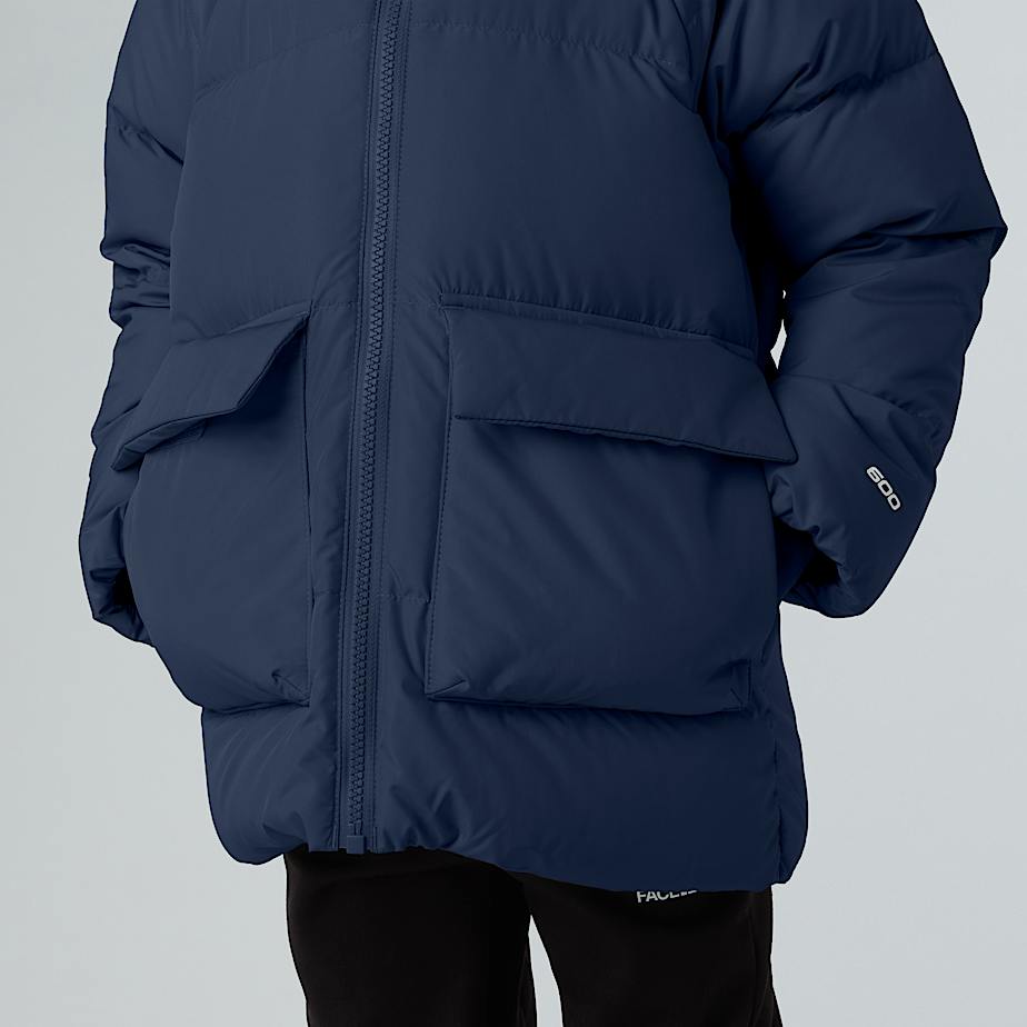 North fleecegeftterter Daunenparka fr Kinder TNF ALT9