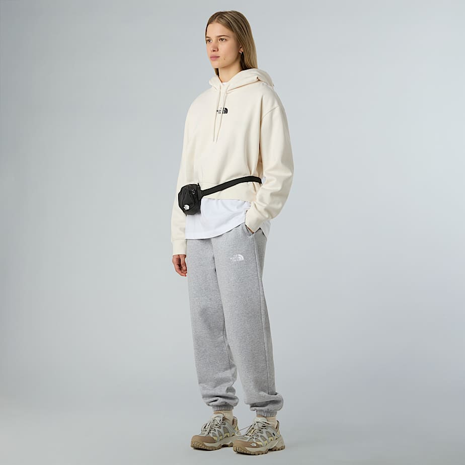 Felpa con cappuccio corta in vita Essential da donna TNF ALT5