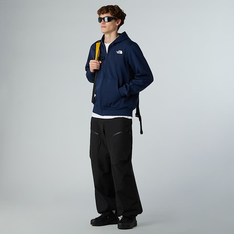 Simple Dome Kapuzenpulli mit durchgehendem RV fr Herren TNF ALT5