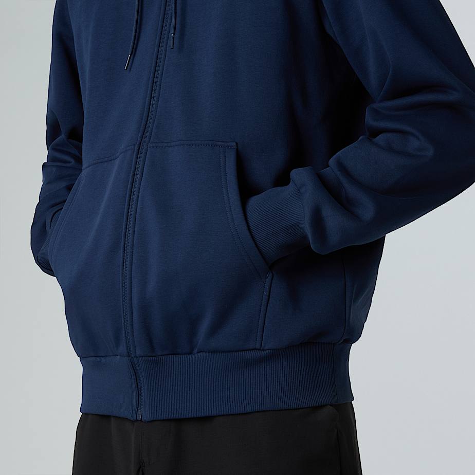 Simple Dome Kapuzenpulli mit durchgehendem RV fr Herren TNF ALT9