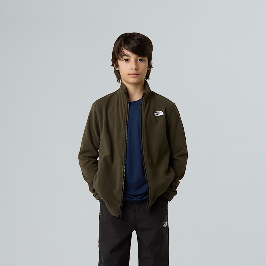 Glacier ZipIn kompatibel Fleece fr Jugendliche TNF New Taupe Green ALT7