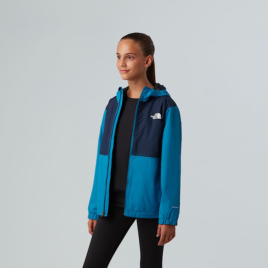 Teens Rain ZipIn Jacket TNF Dusk Blue ALT12