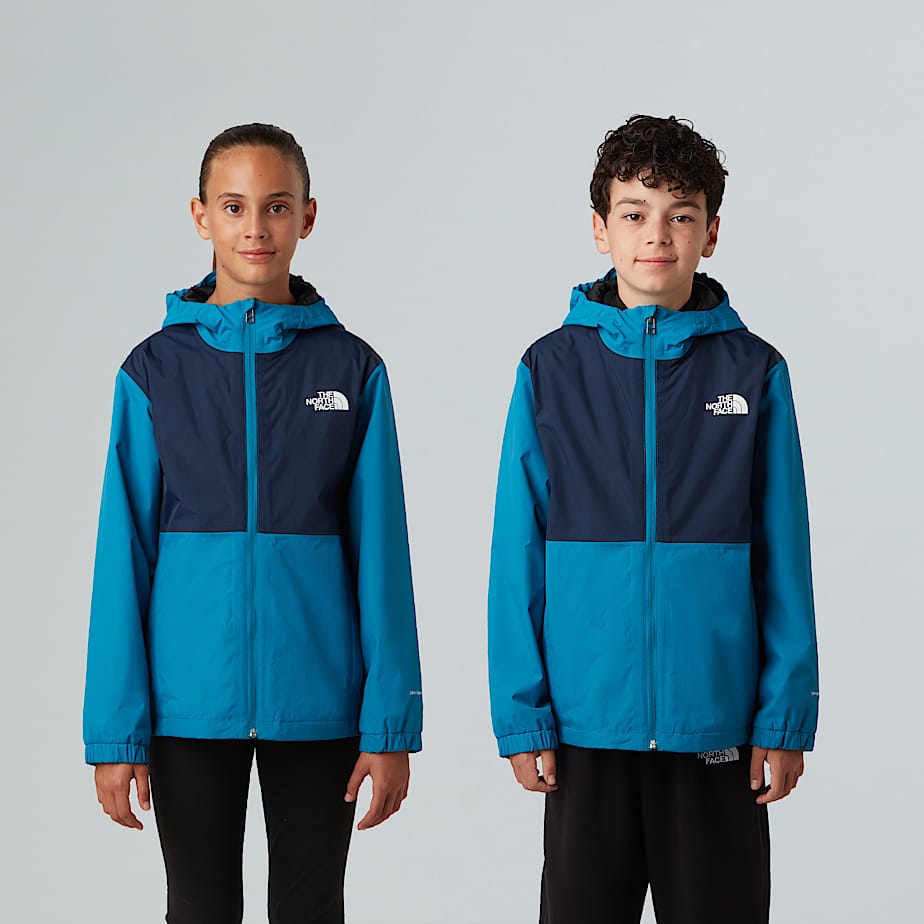 Teens Rain ZipIn Jacket TNF Dusk Blue ALT4