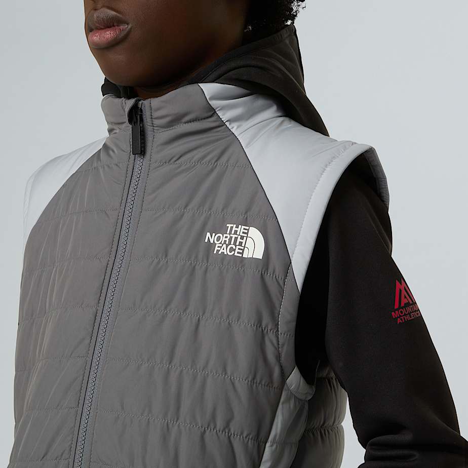 Boys Never Stop Synthetic Gilet TNF High Rise GreySmoked P ALT8