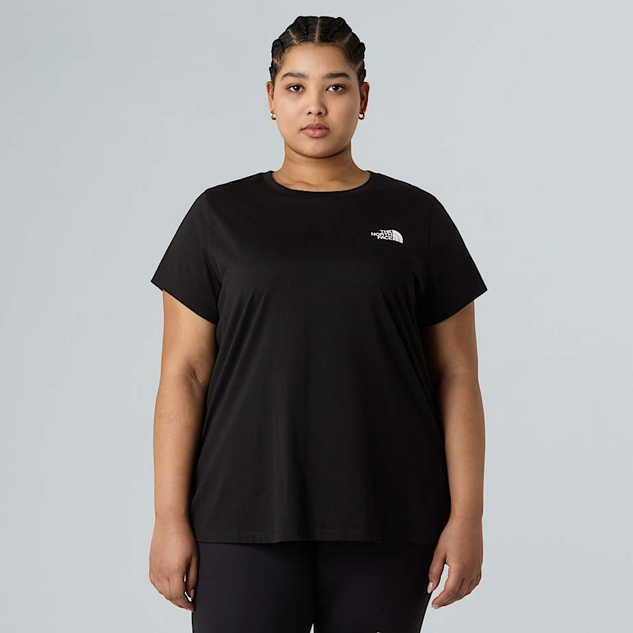 Plus Size Simple DomeTshirt voor dames TNF ALT4