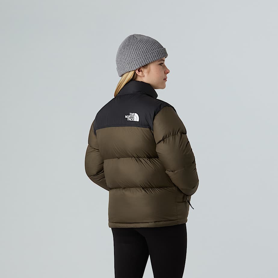 Teens 1996 Retro Nuptse Jacket TNF New Taupe Green ALT13