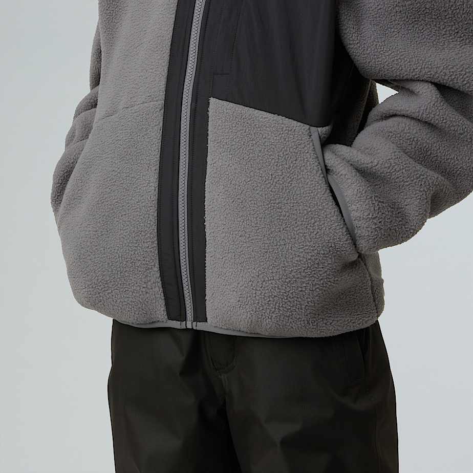 Giacca in pile Yumiori con cerniera integrale da ragazzo TNF ALT9