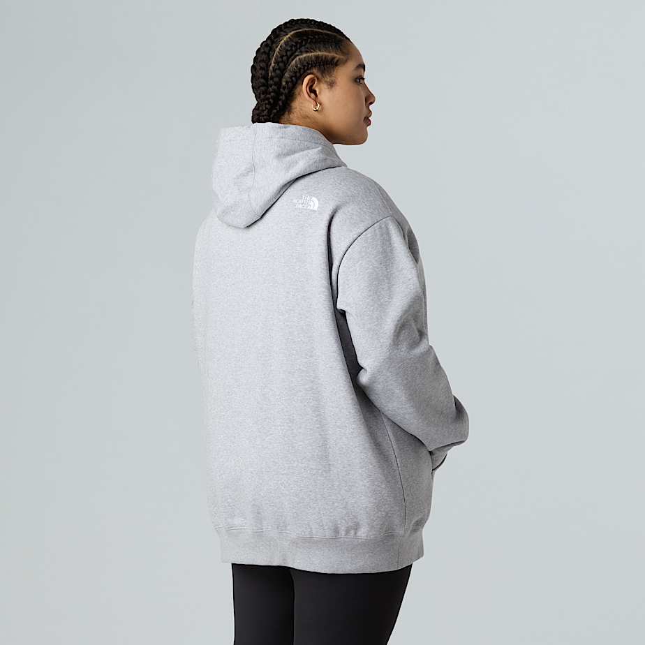 Womens Plus Size Essential Relaxed Hoodie TNF ALT6