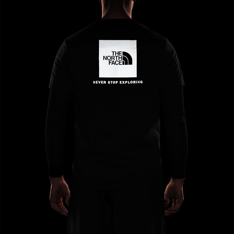 Mens NSE Reflective Box TShirt TNF ALT19