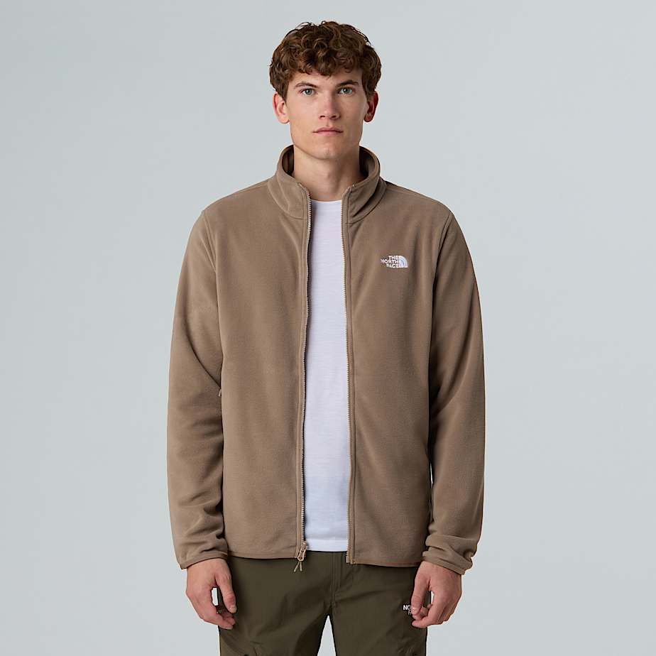 Glacier Fleece fr Herren TNF Mocha Brown ALT7