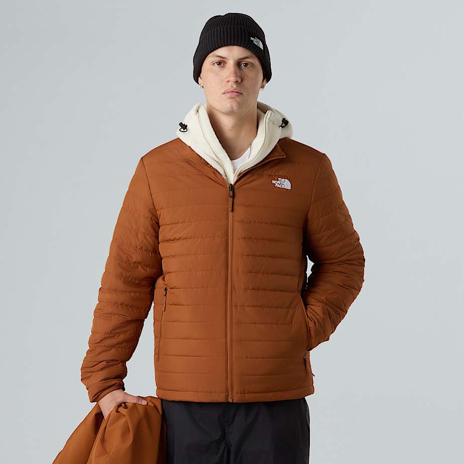 Mens Carto Mono Triclimate 3in1 Hooded Jacket TNF Burnt Umber ALT12