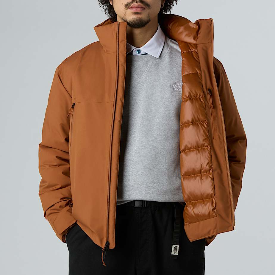 Mens Mountain Range Down Jacket TNF Burnt Umber ALT10