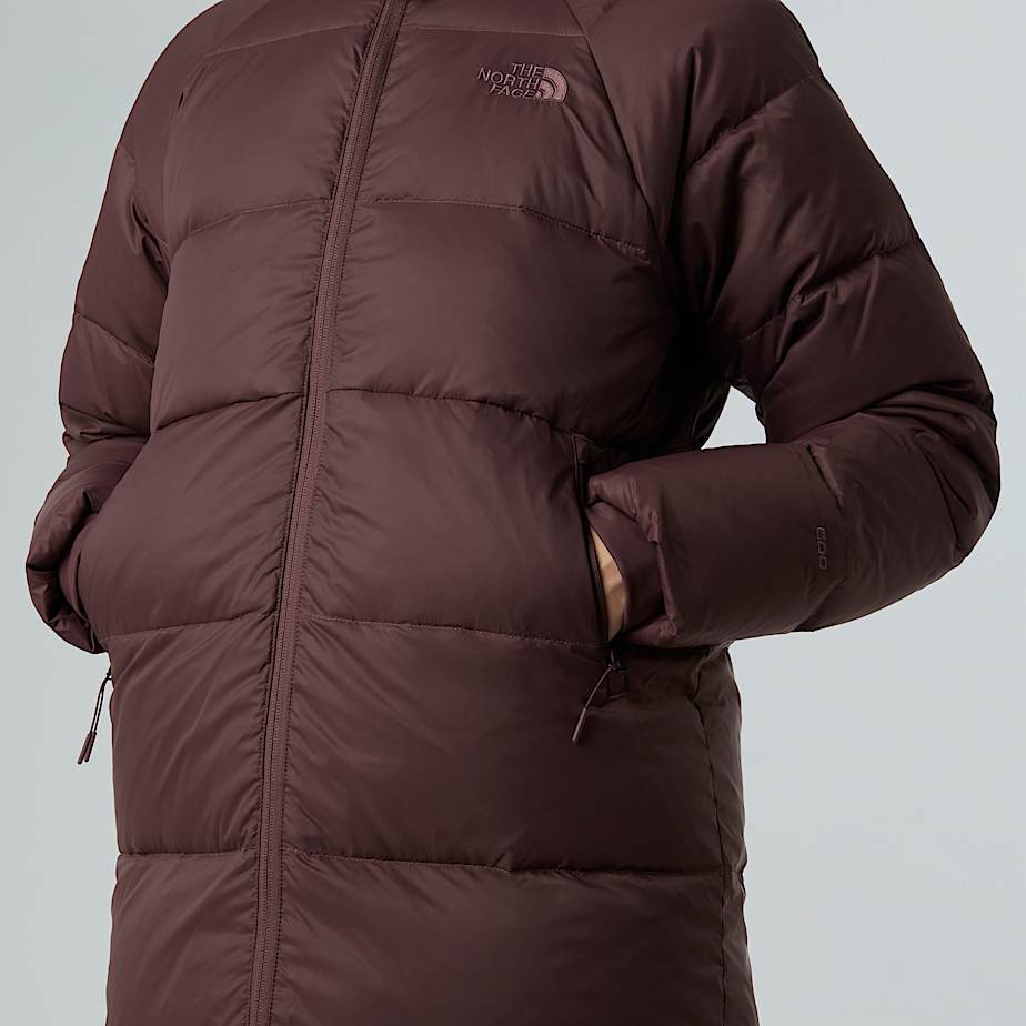 Parka longue  capuche en duvet Hydrenalite City pour femme TNF Tawny Quartz ALT10