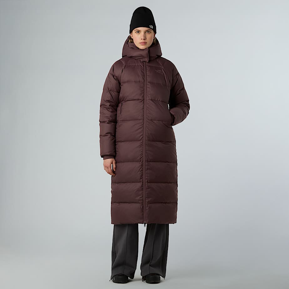Parka longue  capuche en duvet Hydrenalite City pour femme TNF Tawny Quartz ALT4