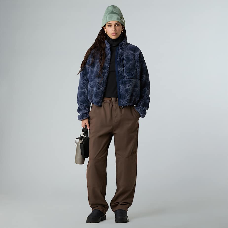 Womens Extreme Pile Printed FullZip Fleece TNF ALT5