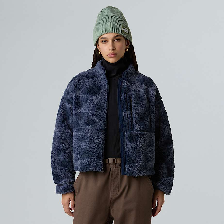 Womens Extreme Pile Printed FullZip Fleece TNF ALT7