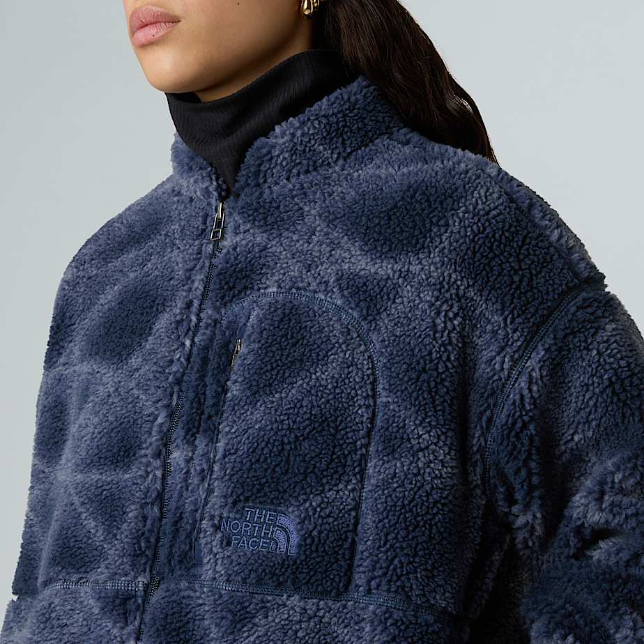 Womens Extreme Pile Printed FullZip Fleece TNF ALT8