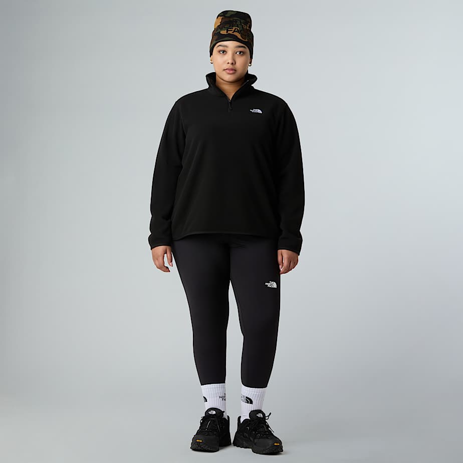 Polaire  col zipp Glacier grande taille pour femme TNF ALT5