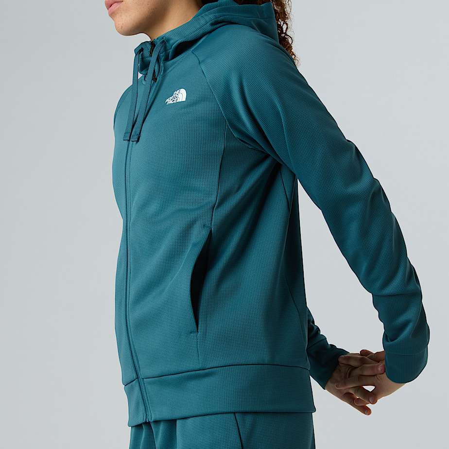 Reaxion 20jas met capuchon en volledige rits voor dames TNF ALT9