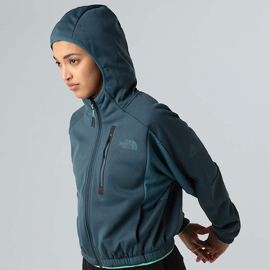 Mountain Athleticsfleece met capuchon en volledige rits voor dames TNF ALT8