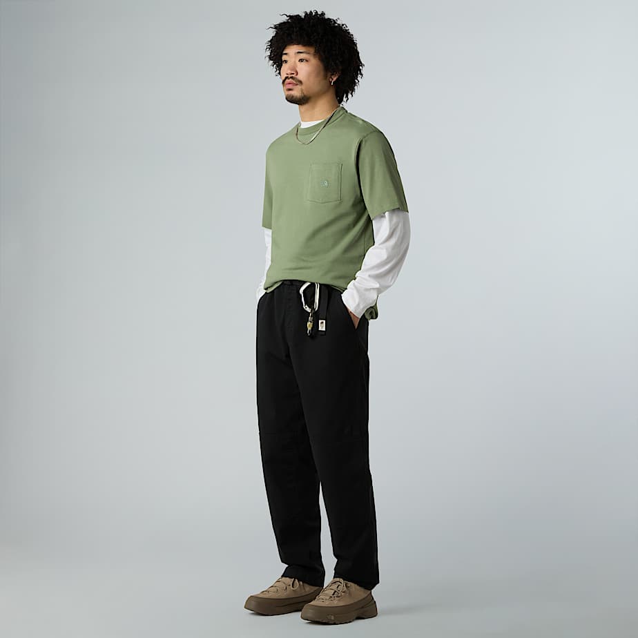 Dome relaxt geschnittenes Pocket TShirt fr Herren TNF ALT5