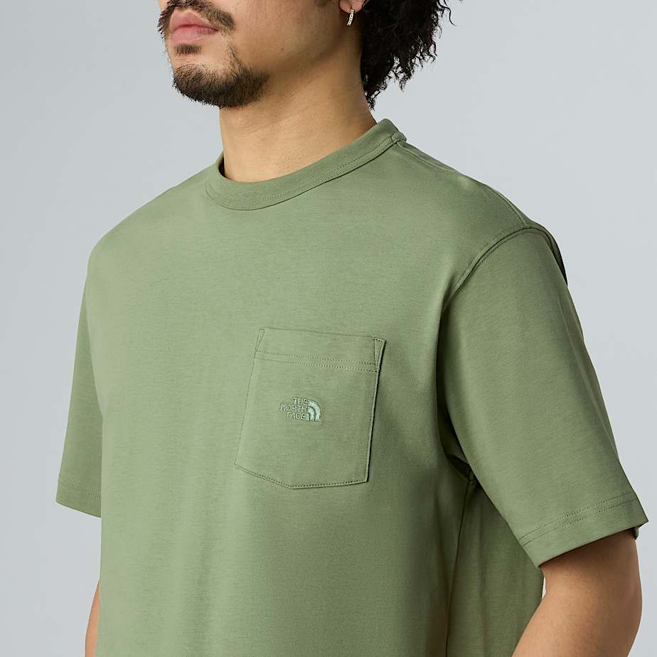 Dome relaxt geschnittenes Pocket TShirt fr Herren TNF ALT7