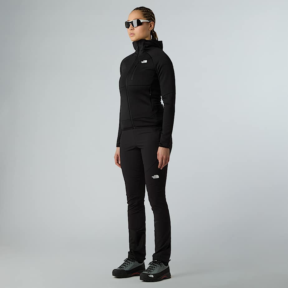 Meteora Fleece mit durchgehendem RV fr Damen TNF ALT5