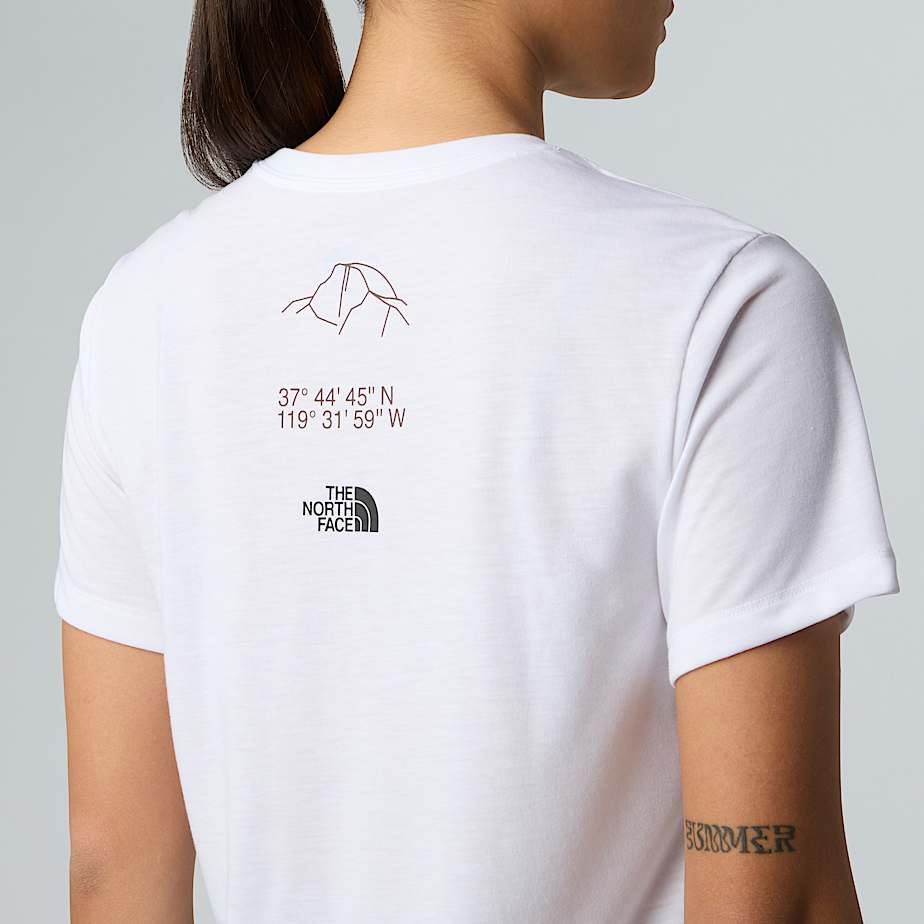 Womens Multiple Placement Graphic TShirt TNF ALT8