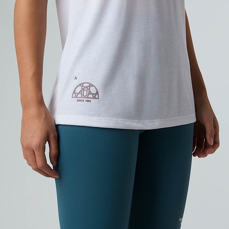 Womens Multiple Placement Graphic TShirt TNF ALT9