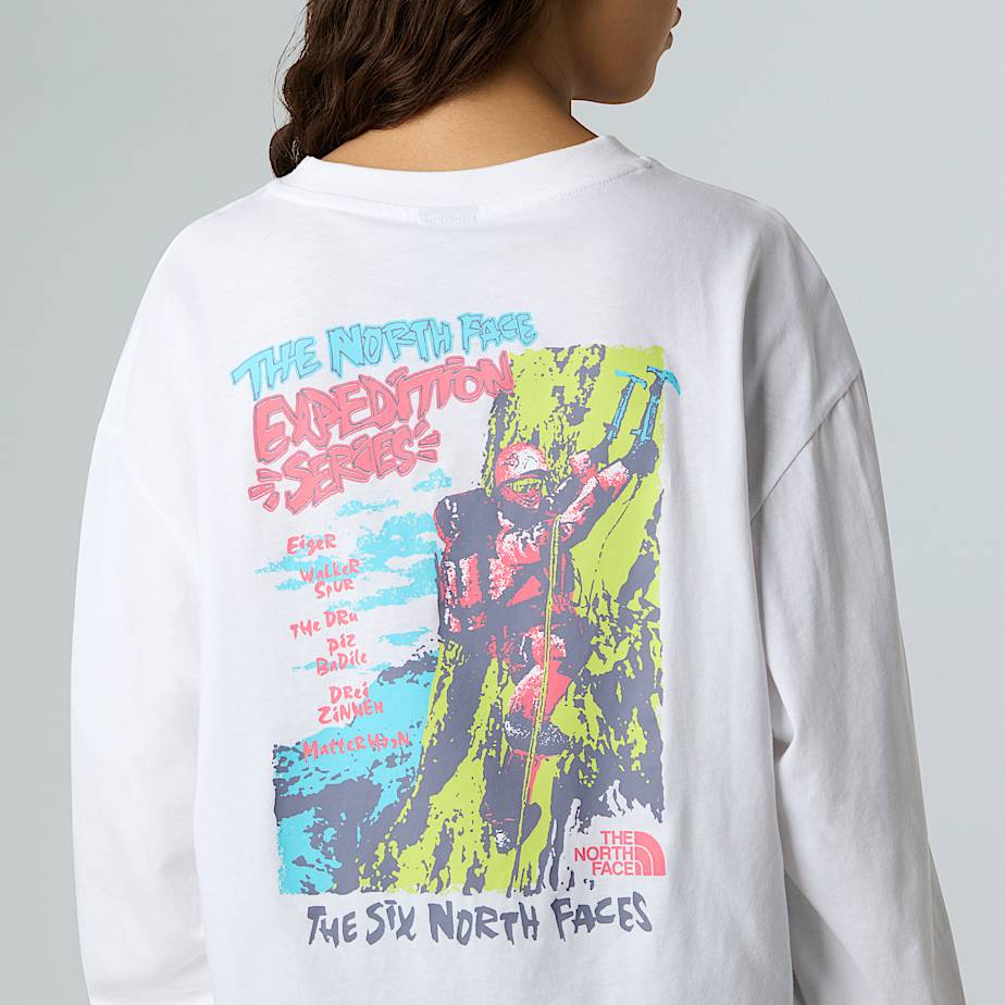 Expedition Celebration LangarmShirt in Oversize in Unisex TNF ALT12