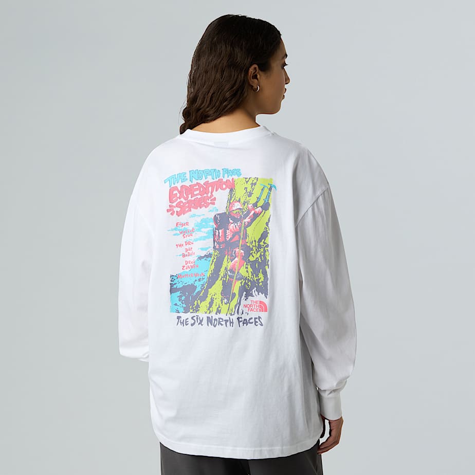 Expedition Celebration LangarmShirt in Oversize in Unisex TNF ALT9
