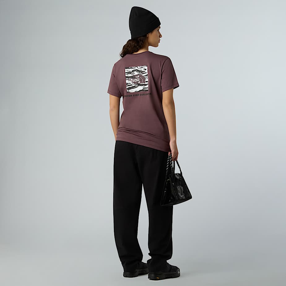 Camiseta holgada NSE Box Edge Of Light Infill para mujer TNF ALT6