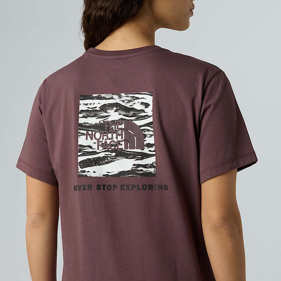 Camiseta holgada NSE Box Edge Of Light Infill para mujer TNF ALT8