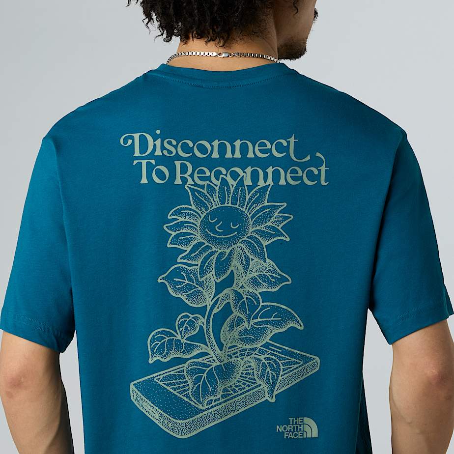 Connect relaxt geschnittenes TShirt mit Grafik in Unisex TNF ALT8