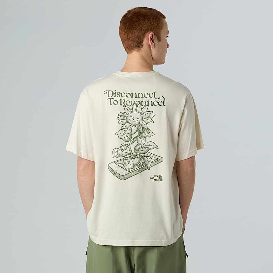 Connect relaxt geschnittenes TShirt mit Grafik in Unisex TNF ALT4