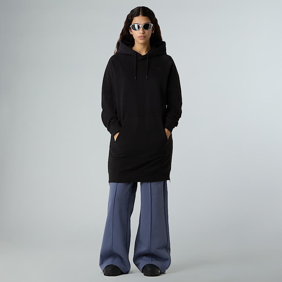 Relaxt geschnittenes KapuzenKleid fr Damen TNF ALT5