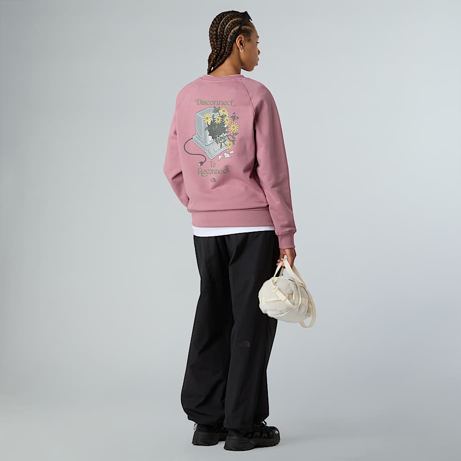 Connect Relaxed Graphic Sweatshirt W TNF ALT6