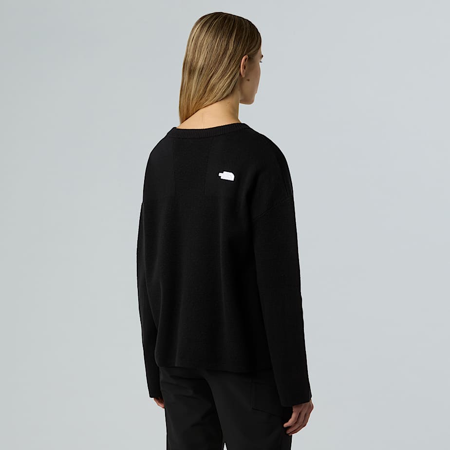 Gebreide Urban Explorertrui voor dames TNF ALT6