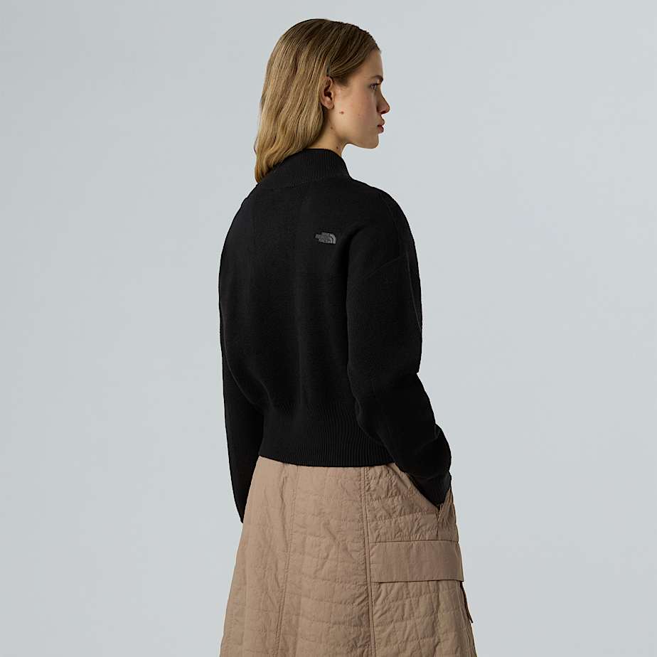 Sudadera con media cremallera y logotipo para mujer TNF ALT6